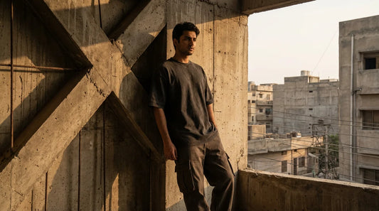The Concrete Aesthetic: Why Raw Textures and Minimalist Silhouettes are the New Language of Urban Pakistan